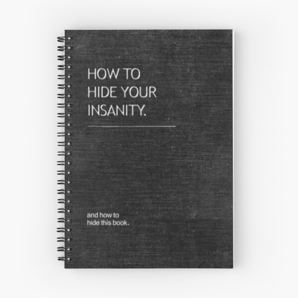 Item preview, Insanity Notebook designed and sold by Hugana.