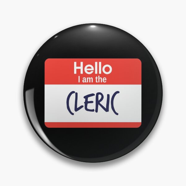 Item preview, Hello I am the Cleric designed and sold by DoodleDashCollective.