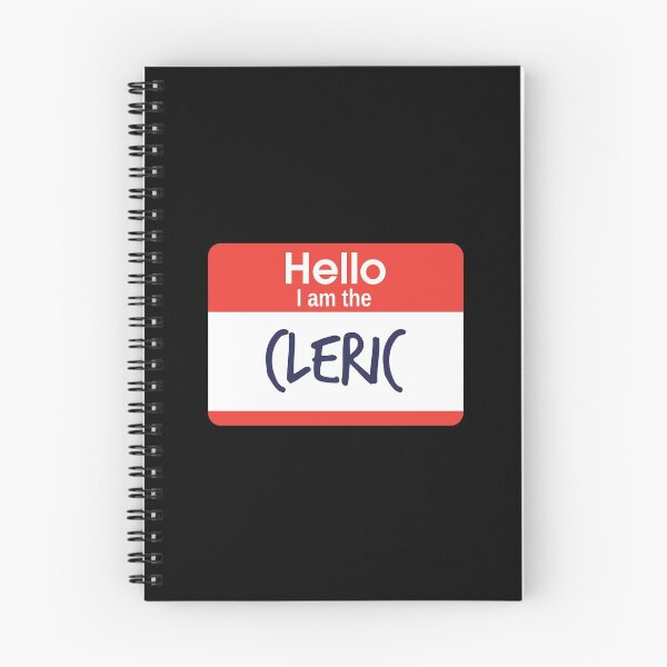 Item preview, Hello I am the Cleric designed and sold by DoodleDashCollective.