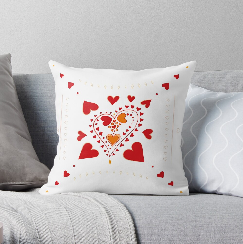 Item preview, Throw Pillow designed and sold by juliehatton.
