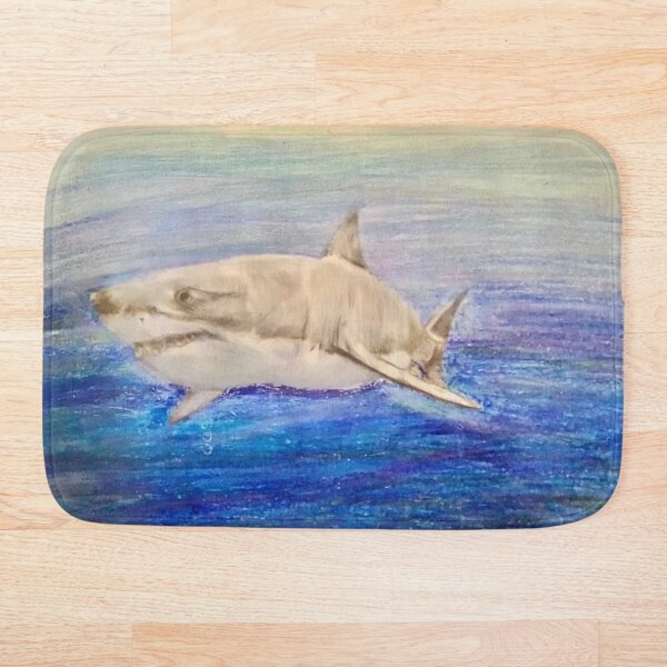 Item preview, Great White Shark Art designed and sold by FlorielleFashion.