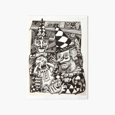 Making of the Man Art Board Print