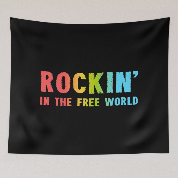 Item preview, Rockin In The Free World designed and sold by windcolors.