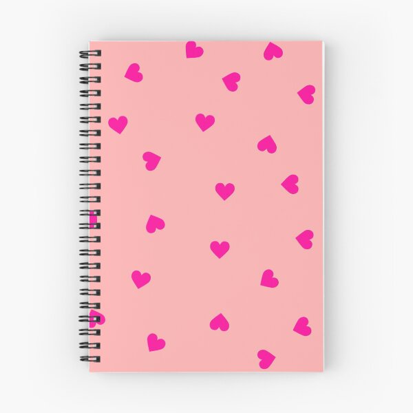Item preview, Pink Polka Dot Heart Pattern on a Light Pink Background Large Sized Repeating Pattern designed and sold by Nicolette Olivier.