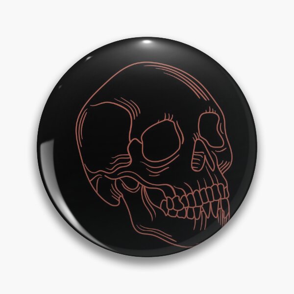 Item preview, orange skull designed and sold by Jnwodo.