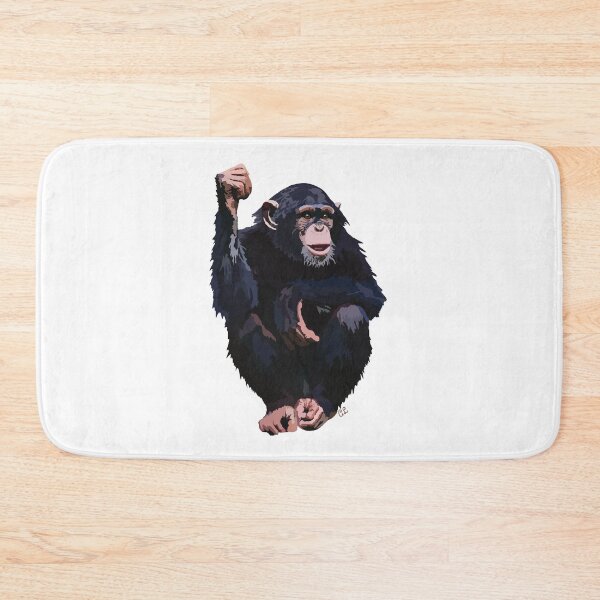 Item preview, Chimpanzee (Pan troglodytes schweinfurthii) designed and sold by Alawstrations.