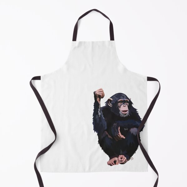 Item preview, Chimpanzee (Pan troglodytes schweinfurthii) designed and sold by Alawstrations.