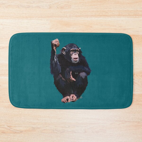 Item preview, Chimpanzee (Pan troglodytes schweinfurthii) designed and sold by Alawstrations.