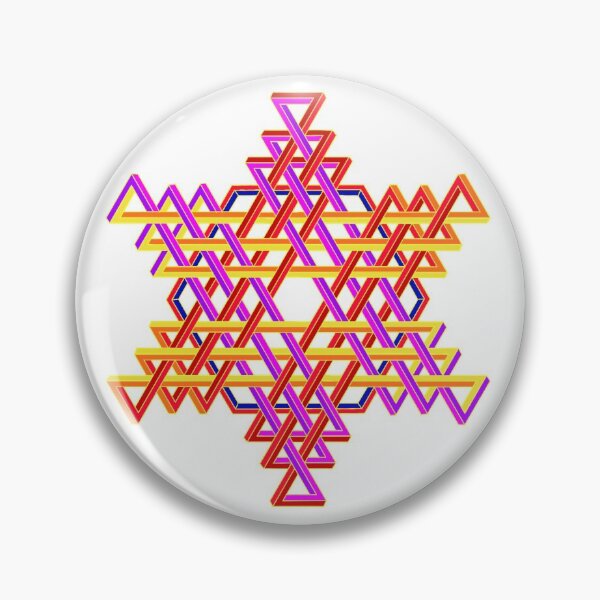 Item preview, Kolam Meets Penrose - R designed and sold by iamAjitDeshmukh.