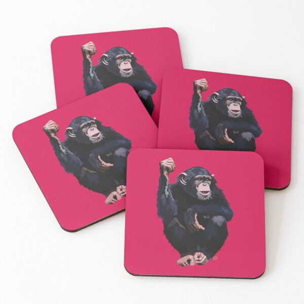 Item preview, Chimpanzee (Pan troglodytes schweinfurthii) designed and sold by Alawstrations.