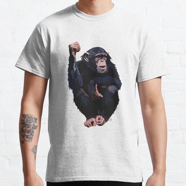 Chimpanzee (Pan troglodytes schweinfurthii) Classic T-Shirt