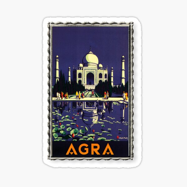 Item preview, Vintage Framed Art Agra India  designed and sold by SoldierAlways.