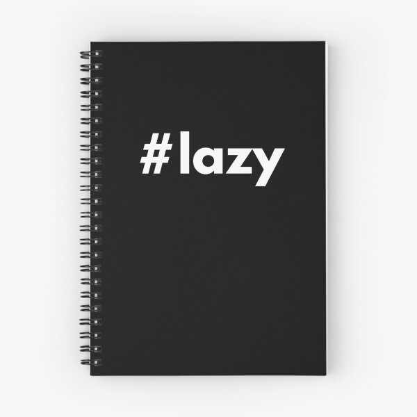 Item preview, Hashtag Lazy designed and sold by HashtagZone.