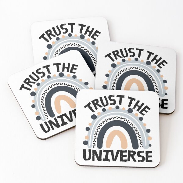 Item preview, Trust The Universe, Good Vibes Mantra Hippie Slogan  designed and sold by AmazingEcraft.