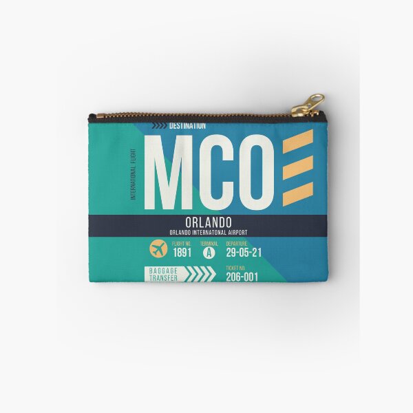 Item preview, Orlando (MCO) Airport Code Baggage Tag designed and sold by SLAG-Creative.