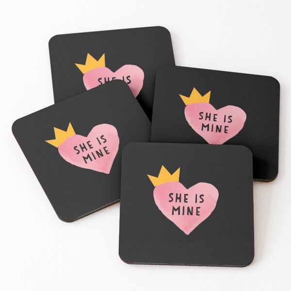 Item preview, She Is Mine - Happy Valentines Day Love designed and sold by ArqDezines.
