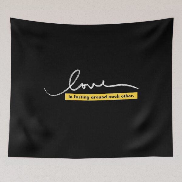 Item preview, Love is farting around each other designed and sold by Zulfiqqar.