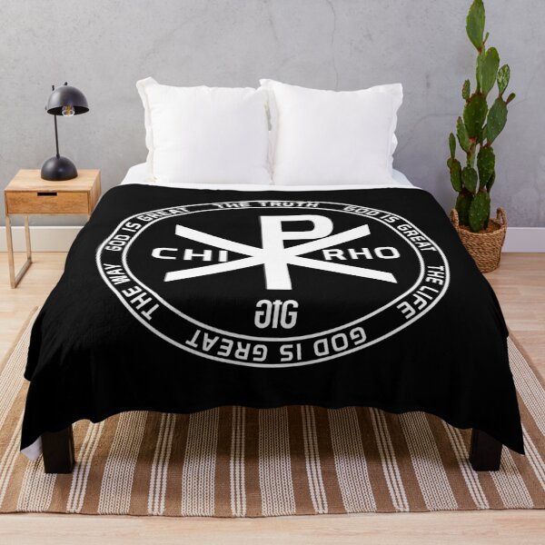 Item preview, God is Great Jesus Chi Rho Christian T Shirt designed and sold by Status71.