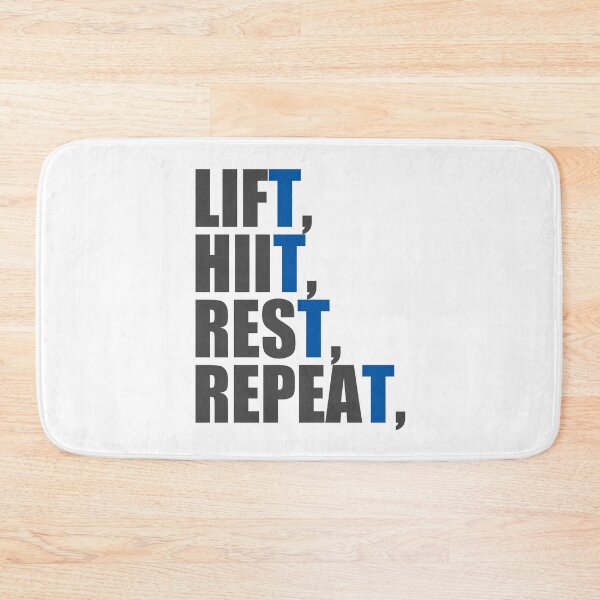 Item preview, LIFT HIIT REST REPEAT designed and sold by PGUSTTAV.