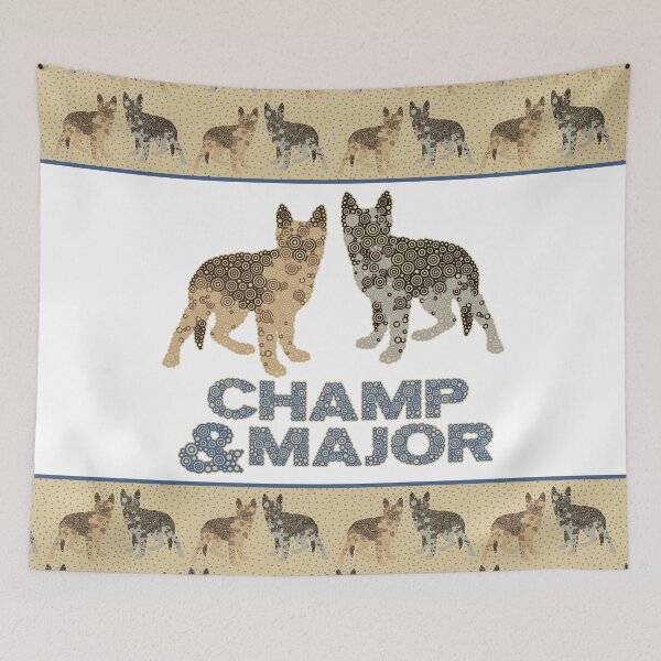 Item preview, Major and Champ the New White House Dogs designed and sold by Pierre Bernard Jr.