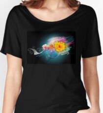 Flower Vector Women's Relaxed Fit T-Shirt