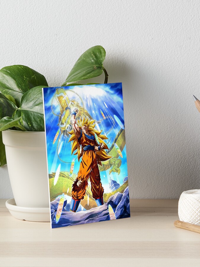 Goku Legends - Super Sayajin Art Board Print by AbdeeFactory