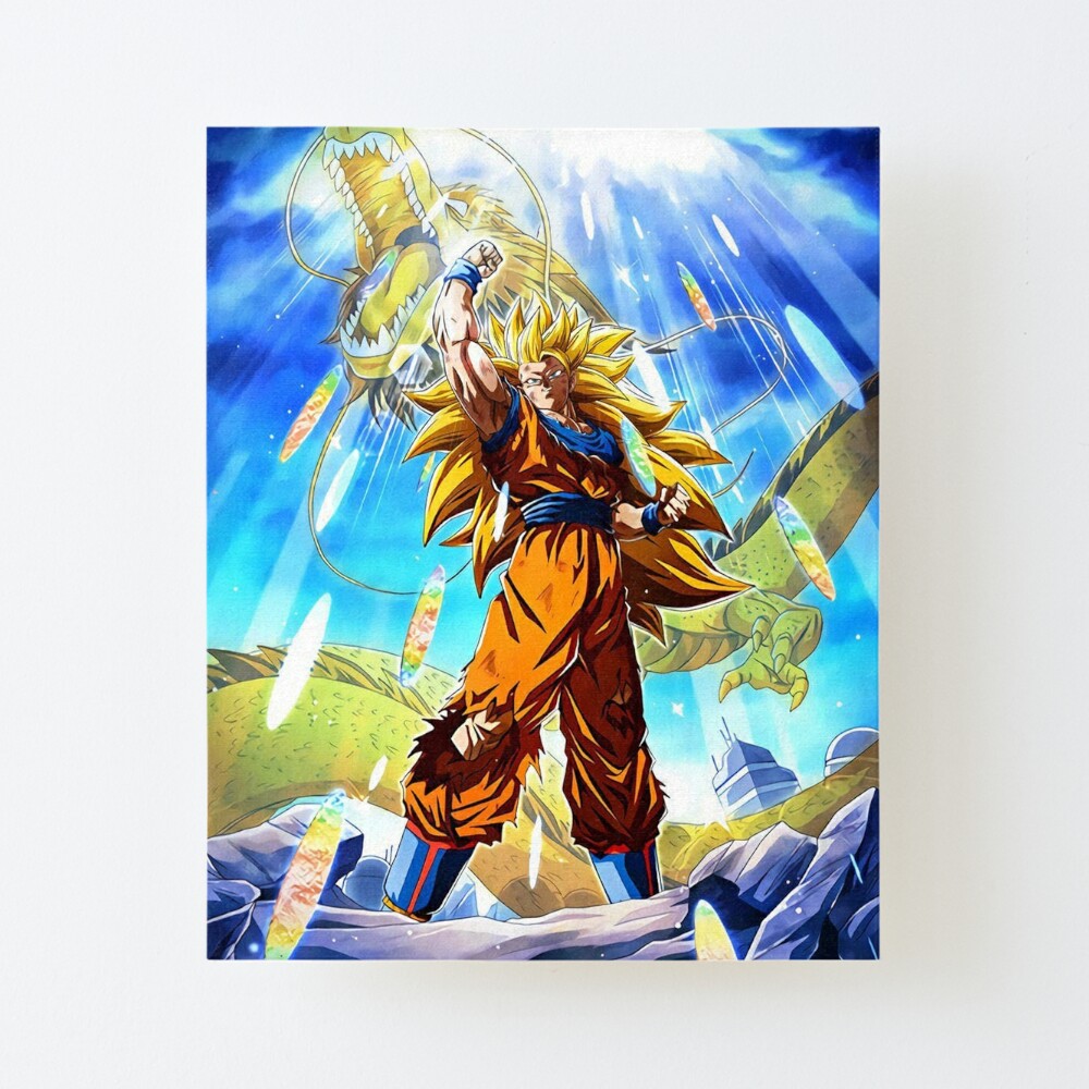 Goku Legends - Super Sayajin Art Board Print by AbdeeFactory