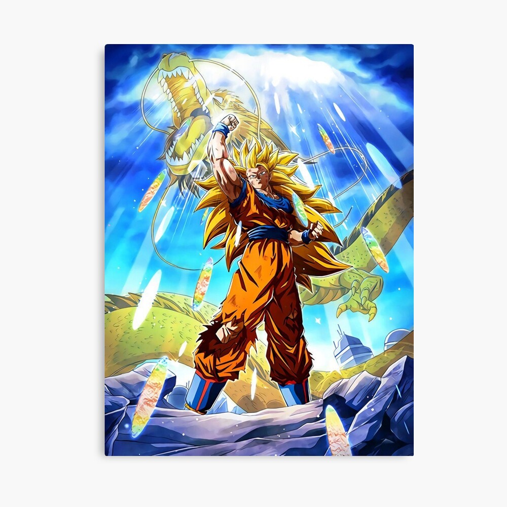 Super Saiyan 3 Goku Art Board Print for Sale by ItalianBrussel