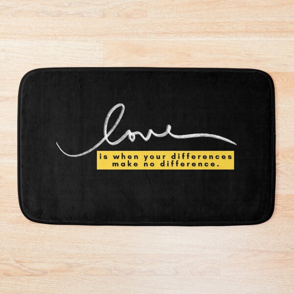 Item preview, Love is when your differences make no difference designed and sold by Zulfiqqar.