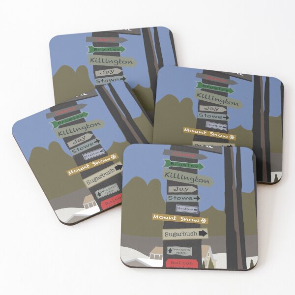Item preview, Vermont Ski Mountains designed and sold by niccreate.