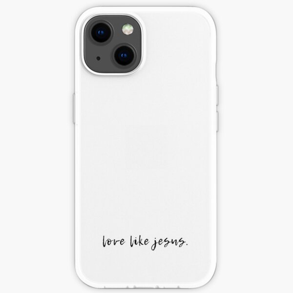love like jesus  // bible iPhone Soft Case