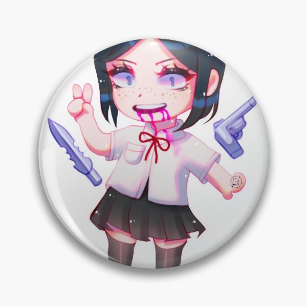 Item preview, mukuro junko sticker  designed and sold by sunniiko.