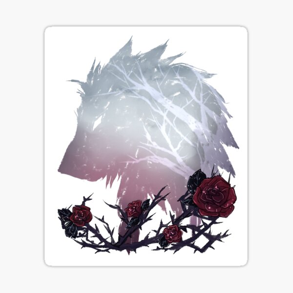 A Wolf Among Thorns Sticker
