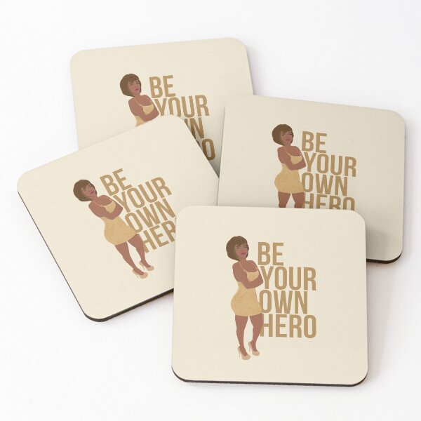 Item preview, Be Your own Hero - Inspirational print designed and sold by ZoeStart.