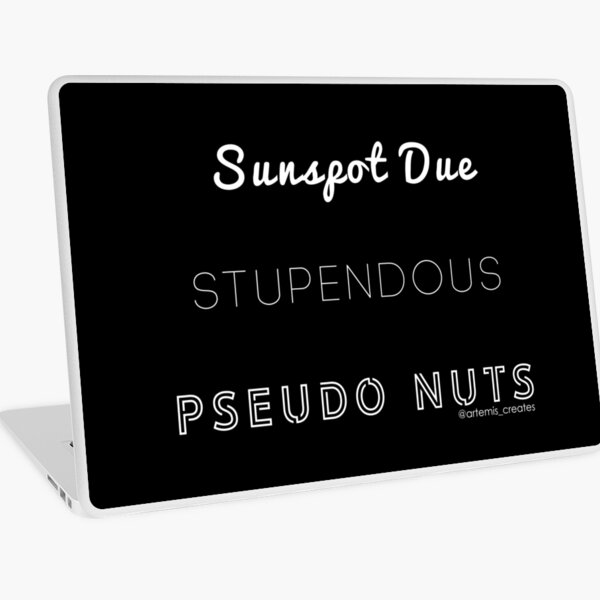 Stupendous Pseudo Nuts Laptop Skin