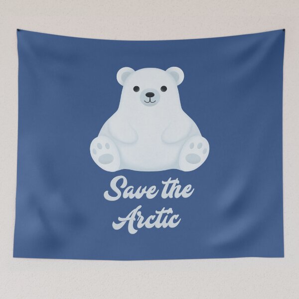 Item preview, SAVE THE ARCTIC Blue designed and sold by hugoncalves.