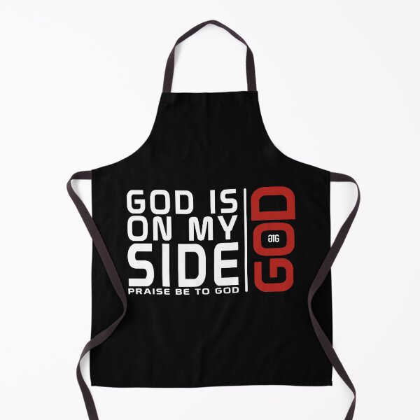 Item preview, God is Great God is on my Side Christian Fashion T Shirt designed and sold by Status71.