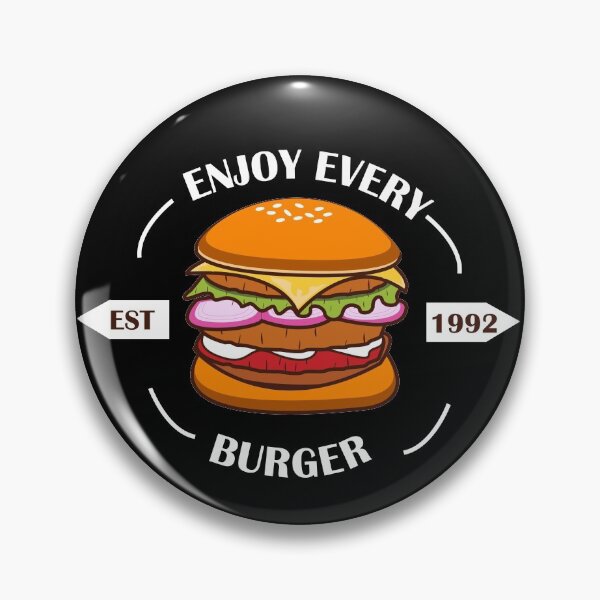 Item preview, Enjoy Every Burger, burger lover designed and sold by FADIS.