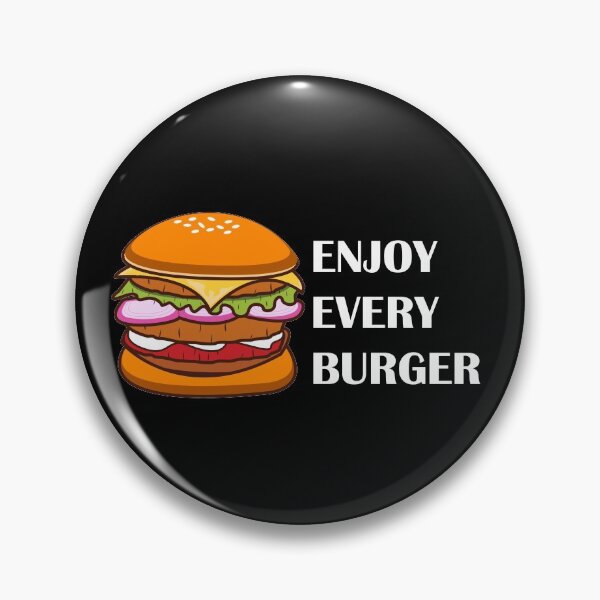 Item preview, Enjoy Every Burger, burger lover designed and sold by FADIS.