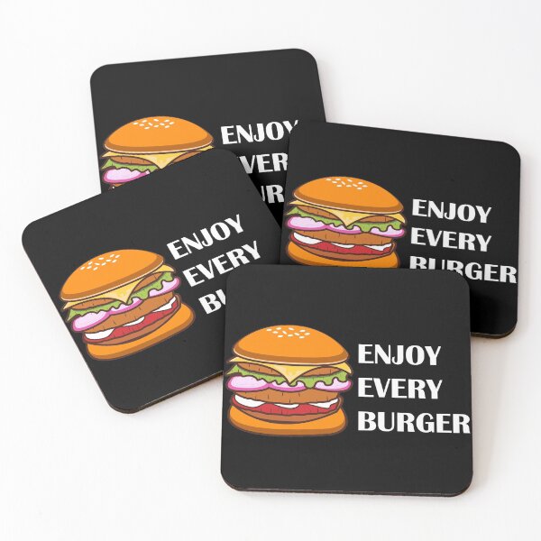 Item preview, Enjoy Every Burger, burger lover designed and sold by FADIS.