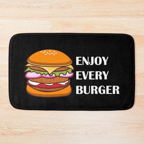 Item preview, Enjoy Every Burger, burger lover designed and sold by FADIS.
