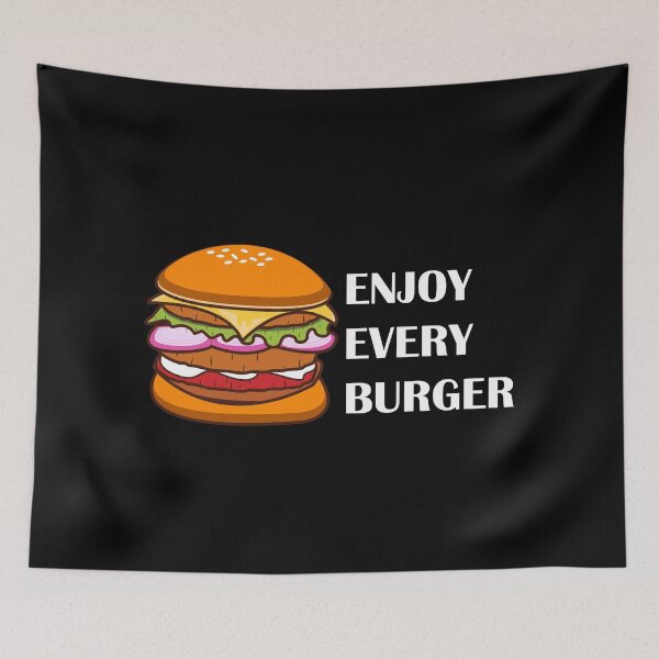 Item preview, Enjoy Every Burger, burger lover designed and sold by FADIS.