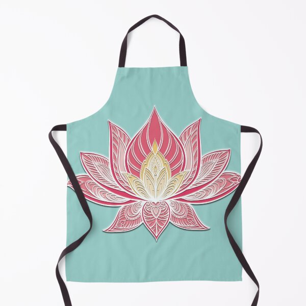 Item preview, Lotus Mandala (Red and Gold) designed and sold by squishyrainbow.