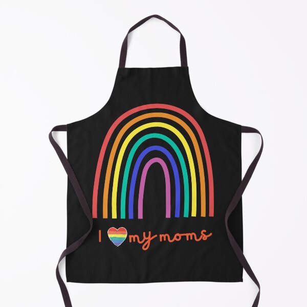 Item preview, I Love My Moms Rainbow Design designed and sold by TrackinDaTrends.