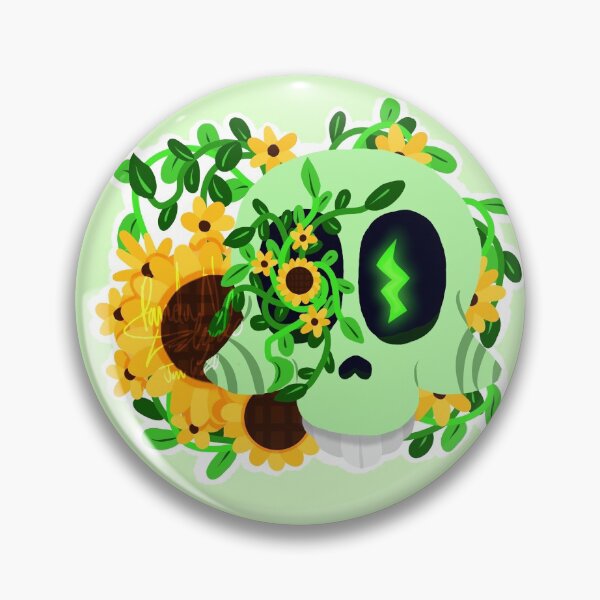 Item preview, Sun flowered Skull designed and sold by PNDscrem.
