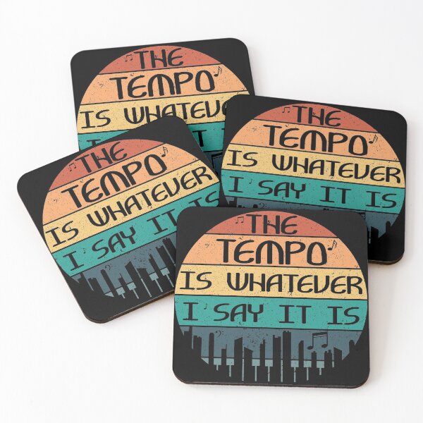 Item preview, The Tempo Is Whatever I Say It Is Retro Classic T-shirt - funny Piano Essential T-Shirt designed and sold by Achrafilla1.