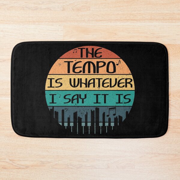 Item preview, The Tempo Is Whatever I Say It Is Retro Classic T-shirt - funny Piano Essential T-Shirt designed and sold by Achrafilla1.
