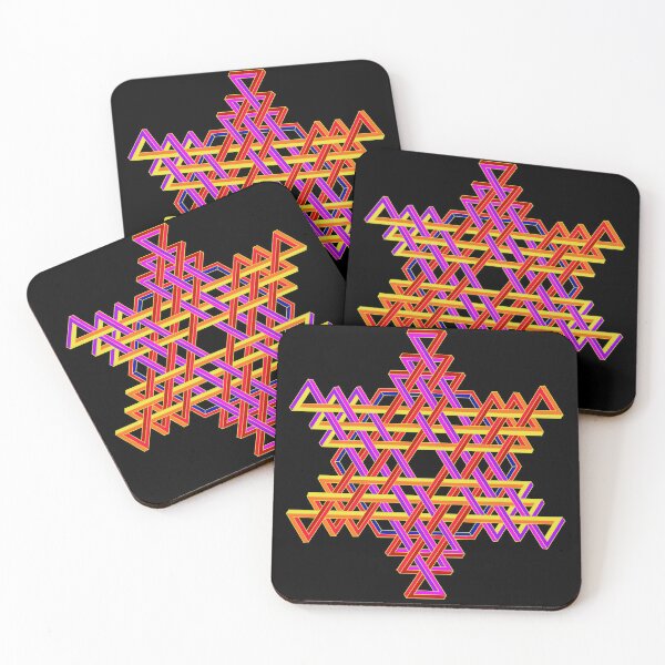 Item preview, Kolam Meets Penrose - R designed and sold by iamAjitDeshmukh.