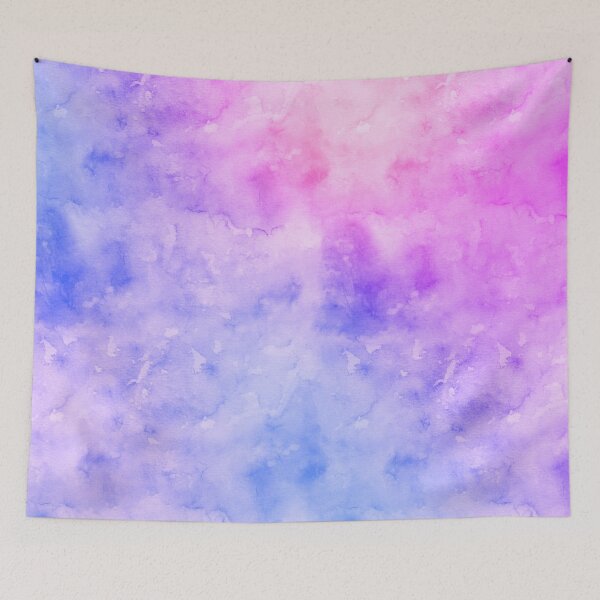 Item preview, Watercolor Purple Rainbow designed and sold by ChelleCreate.