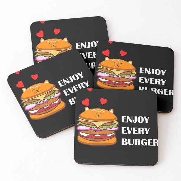 Item preview, Enjoy Every Burger, burger lover designed and sold by FADIS.